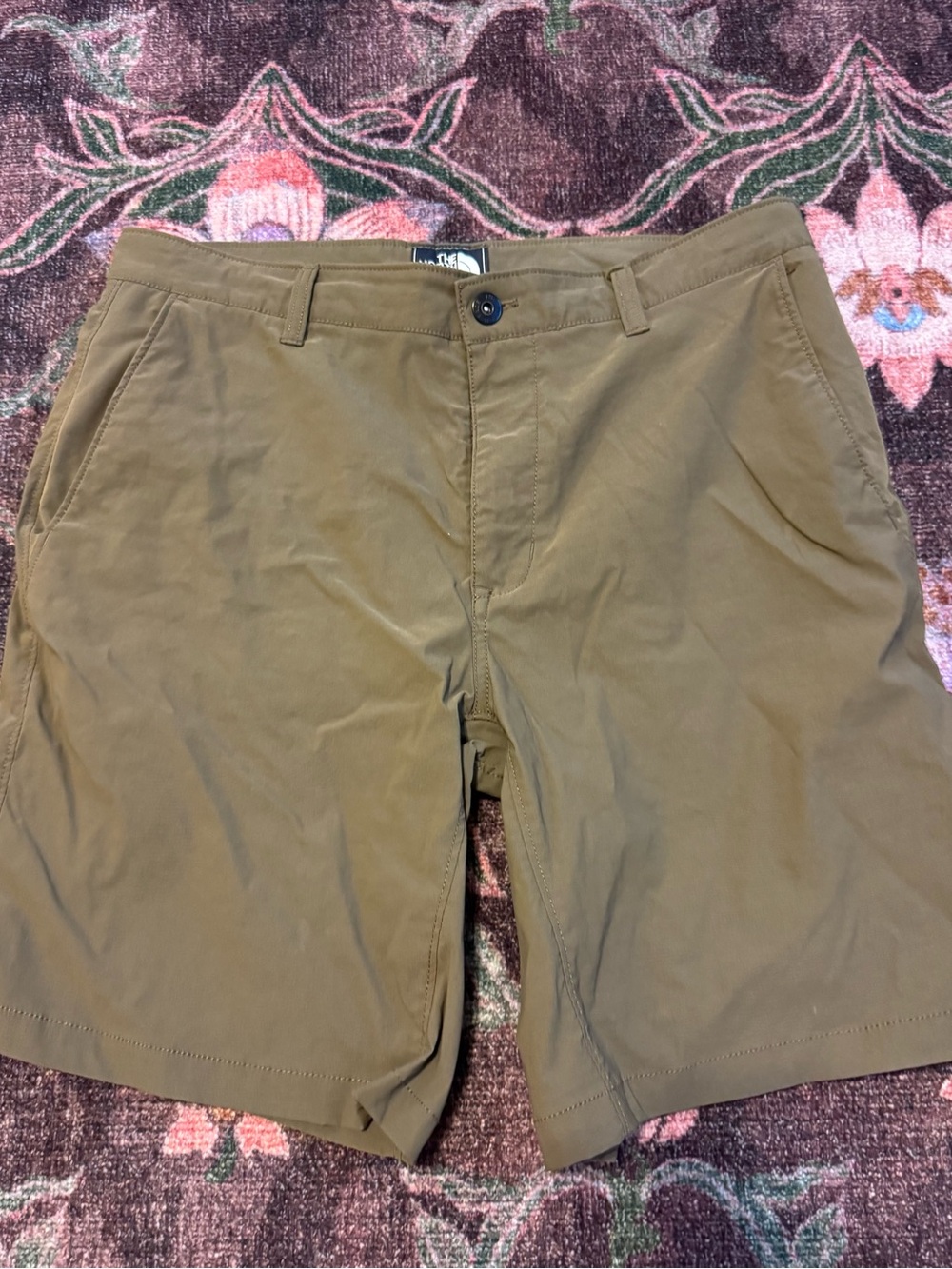 The North Face Men's Utility Shorts 31 Waist Olive Green / Brown